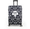 Maddy's Home Elastische Kofferhülle, Kofferhülle, Kofferhülle, Luggage Cover mit Reißverschluss für 53-32 cm (23-32 Zoll), Mehrfarbig (Katzenmotiv), M (Fit 23-25 Suitcase), Modern