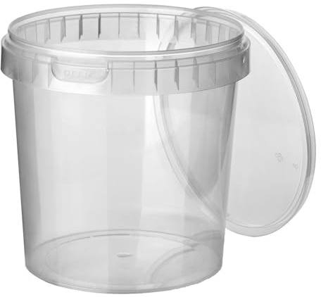 PAPSTAR 86540 Feinkost-Becher, rund, 770 ml, transparent