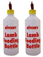 Ritchey 500ml Lamb Feeding Bottle With Red Teat Multibuy - 2x