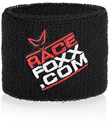RACEFOXX Auslaufschutz Frotteeband Schweissband Bremsflüssigkeit Behälter Schutz Schweißband Bestickt