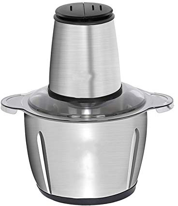 Electric Chopper, 2L / 3L Multifunctional Blender with Stainless Steel Bowl 300W Mini Food Processor for Fruits Vegetables Meat Spices etc