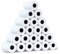 100x Thermorollen 57mm x 12mm x 15m Bonrollen Thermopapier Additionsrollen, Ersatz-Papierrollen, Kassenrollen