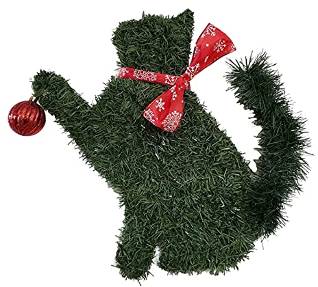 Koly-Hundebett Kolylong® Katze Hund Kranz Weihnachtskranz Türkranz für Haustür Thanksgiving Erntedankfest Party Dekor Weihnachts Kranz Kits Girlande Türkranz für Weihnachten Indoor Outdoor Decor