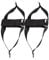 Foot Straps for Cable Machines, Glute Kickback Foot Strap Cable Machine Back Strap for Foot, Ankle Foot Shoe Strap Fitness Machine Attachment Home and Gym Workout Pull Traction Tool(Gold)