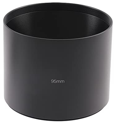 Hersmay Metall 95 mm Gegenlichtblende für Teleobjektiv für 500 mm Spiegelreflexlinsen, Tamron & Sigma, 150–600 mm, mit 95 mm Filtergewinde