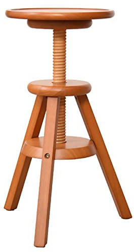 Saddle Stool Holz Vintage Industrie Barhocker höhenverstellbar drehbar ergonomisch Lift Hocker Friseur Schönheit Massage SPA Salon Tattoo Therapie Bar Studio