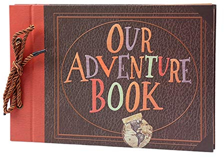Fozriybefy Handgemachtes DIY Vintage Album - Unser Abenteuer Buch - Familie Sammel Foto Album