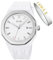 SKMEI Orologio da uomo in silicone, facile da leggere, impermeabile, sportivo, casual, alla moda, analogico, al quarzo, luminoso, regalo per padri, nero, G9299bianco, Moda