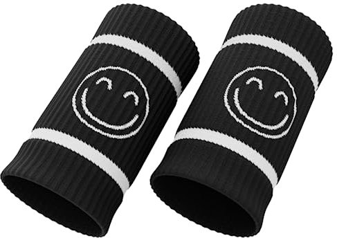 HappyTraining Crossfit-Handgelenkbandagen, Schweißbänder, kompressive Wristbands, Stoffbandagen für Crossfit, Gym, Paddel, Tennis, Laufen, verbessert Griffigkeit und Komfort, Einheitsgröße, Unisex