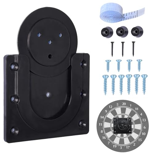 SLTAXAR Dartboard Wandhalter Dartscheibe Halterung Wand Dart Board Wandhalter für Dartboard Dartscheiben Halterungen Tür Dartscheiben Halterungen Bristle Board Wandhalterung für Steeldartboards