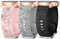 AMSKY 3 Pièces Floraux Bracelet Compatible avec Samsung Galaxy Watch 7/4/6/5 40mm 44mm, 6/4 Classic 43mm 47mm 42mm 46mm, 5 Pro 45mm, 3 41mm - Bracelet 20mm en Silicone pour Femme