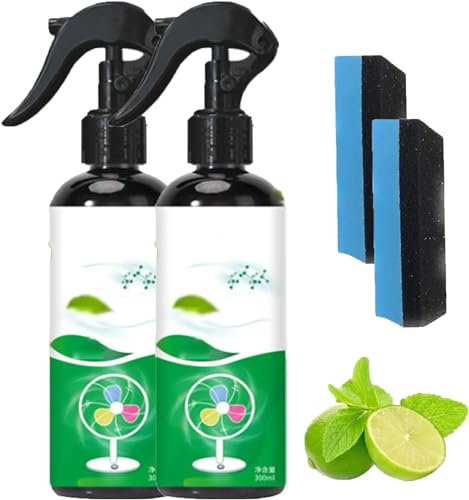 Effective & Multi-Function Fan Cleaner Spray, Fan Cleaner For Standing Fan Spray, Ceiling Fan Blade Spray Cleaner, Electric Fan Spray Cleaner, 300ml (2pcs)