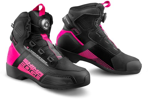 SHIMA Herren Edge Men Motorradschuhe, Damen Belüftet Rosa, 40 EU