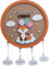 Fuchs Wandbild – personalisierte Geschenke Baby zur Geburt & Taufe – Personalisiert mit Namen & Geburtsdaten – Charmante Kinderzimmer-Deko