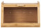 Woodluv Bread Bin, Wooden Bread box Bin Multi-Purpose Kitchen Storage Organizer for Breads, Pastries & Snacks, Counter-top Organizer, Large Capacity, Natural
