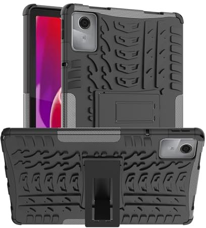 XITODA Funda para Lenovo Tab M11 2024 TB-330FU/TB-331FC/TB-330XU - Protección de silicona & PC Duro Stand Cover para Lenovo Tab M11 11 pulgadas Tablet,Negro