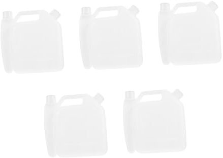 POPETPOP Multi-function Plastic Proportioning Pot Reusable Oil Mixing Bottle for Lawn Mowers Hedge Trimmers