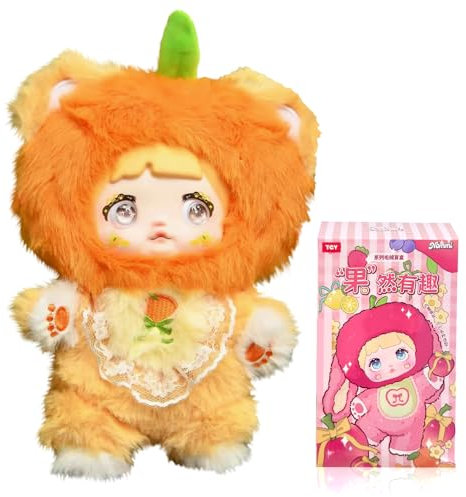 XiDonDon Nommi Interessante Obstserie Niedliche Vinyl-Figuren mit zufälligem Design, Sammlerfiguren, Heimdekoration (Single Box)