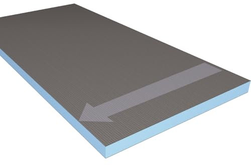 Panneau pré-penté wedi pour receveur Fundo Primo 120 x l.60 cm
