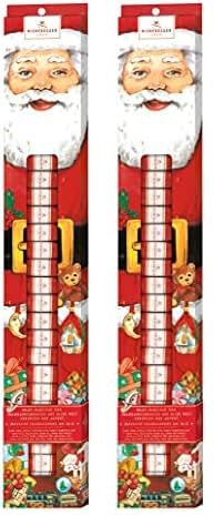 Niederegger Adventskalender gefüllt mit Marzipan Klassiker 300g (Packung mit 2)
