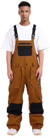 GSOU SNOW Herren wasserdichte Skihose Winddichte Snowboard Schneehosen