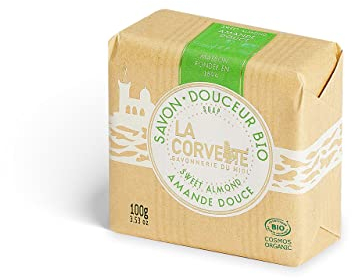 La Corvette Savon Douceur Bio Amande Douce, 100 g
