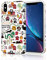 ZQ-Link iPhone X Case with IMD Technology [Anti-Scratch] [Anti-Slip] [Ultra-Thin] [Supports Wireless Charging] for Apple iPhone X/iPhone 10 (Kawaii Harry Potter Doodle)