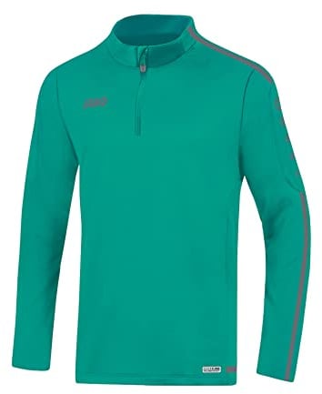 JAKO Herren Trainingsziptop Striker 2.0, türkis/anthrazit, XL, 8619