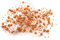 Creativery Perlengirlande 5St. x 1,3m Perlenband Perlenkette Tischdeko Perlenschnur Farbauswahl: Kupfer 785
