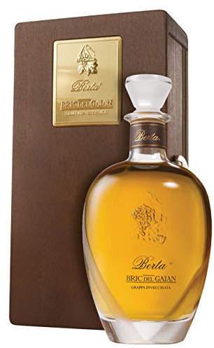 Berta -Linea Riserve Grappa di MoscatoBric del Gaian con cofanetto legno 0,70 lt.