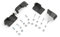 Werner 25-13 - End Cap Replacement Kit - Fits On WERNER Fiberglass Extension Ladder