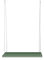 Rivanto® Hängendes Pflanzentablett rechteckig Grün L, Pflanzentabletthänger, L 15 x B 58 x H 2,1 cm