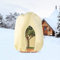 WEALSFUN Winterschutz für Pflanzen, 250x360cm Winterschutz Kübelpflanzensack Schutzhülle für Pflanzen als Baum Palmen Balkonpflanzen haube Zelt Atmungsaktiv - Reißfest,beige