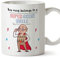 MUGFFINS Tazas para TÍO ABUELO - En Inglés - Super Family - 11 oz / 330 ml - Regalo original y divertido