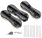 SUNGOOYUE Surfbrett Fin Box, Runde Becherförmige PVC Netzgitter Schwanz Ruder Slot Fin Boxen Deck Ersatz Zum Surfen