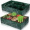 Rectangular Raised Beds Garden Plant Flower Grow Bag,Garden Grow Bed Large Vegetable Planting Bag,Plastic Grow Bags for Herbs,Thickened Divider Gardening Planting Container (8 Grid)