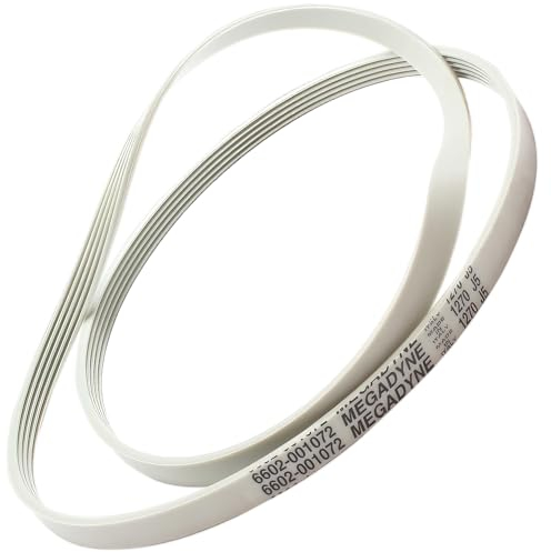 Keilriemen Waschmaschine Poly-V 1270 J 5 mit dem Originalcode 6602001072 6602001497 C00194425 für Indesit für Whirlpool für Samsung - MADE IN ITALY - Garantie 10 Jahre - MONTERAL