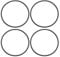 ECSiNG 4 Pièces Couvercle de Pompe Souterraine de Piscine Joint Torique Dingqing Pièces de Rechange 357255 Compatible avec Pentair SuperFlo 340036 340037