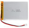 3.7V Lipo battery, 3.7V 5000mAh 706090 Lithium Polymer Ions with 2P-PH connection with 2.0 mm pitch