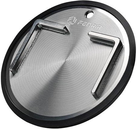 FENRIR 304 Edelstahl Ständer Pad Plattenstütze Untersetzer Zubehör Seitenständerverbreiterung Motorrad Rollerfür zum BMW KTM Ducati Harley Davidson Indian Aprilia Triumph Honda Suzuki Kawasaki Yamaha