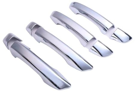 MEIZIYU TÜRGRIFFABDECKUNGEN KAPPEN TRIM-Aufkleber, passend for SEAT, Ibiza, 2018-2021 Auto-Styling CHROM Türgriff-Akzentzierleiste