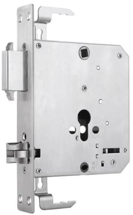 GFDSGRE Serrure Encastrable Corps de Serrure de Porte de sécurité en Acier Inoxydable 304 6865, avec Languette à Crochet, Serrure mécanique et Accessoires de Corps de Serrure Serrure Porte Interieure