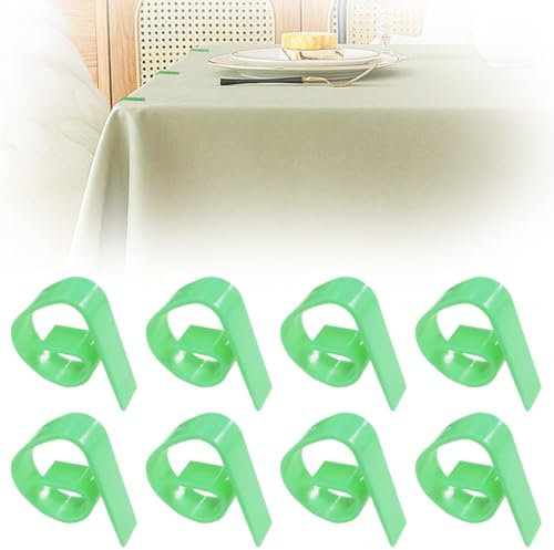 COYUN 8 Piezas Sujeta Manteles De Mesa Exterior, Sujeta Manteles, Pinzas para Manteles De Mesa, Pinzas Sujeta Manteles, Clip para Mantel para Mantel, Tope de Mantel, Sujeta Manteles De Mesa