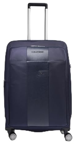 Piquadro – Reisetrolley – Strapazierfähiges Material – Farbe: Blau – Für Damen und Herren