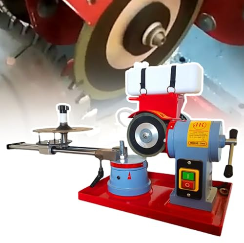 QIeCny Doppelschleifmaschine Top, Zahnradschleifmaschine Für Die Holzbearbeitung, Eine Maschine Für Alles, Zahnradschleifmaschine Für Trocken- Und Nassgebrauch, Präzise Skala,550w