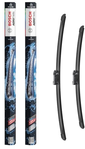 Bosch Aerotwin eA 696 S Front-Scheibenwischer - 550 mm und 450 mm | Set mit 2 Ersatz-Wischblättern und vormontiertem Multi-Clip-Adapter - in platzsparender Verpackung