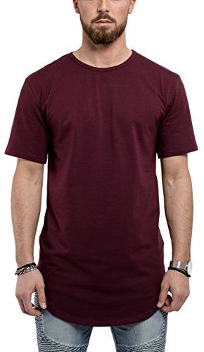 Round Basic Longshirt, T-Shirt,