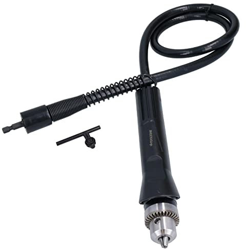 Flexible Flexi Twist Drill Shaft Drive Extension 36 with Keyless Chuck TE323
