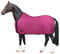 Horses, Fleece Pferdedecke, Basismodell, weich und bequem, ideal für Transport und Feierabend, Größe XS-120cm bis XXL-162cm, erhältlich (Rosa-145 cm)