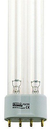 ARCADIA 55watt 4pin 2G11 UVC Ultra Clear FGC55